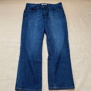 Banana Republic Boyfriend 27P 26in Inseam Demin Blue Jeans